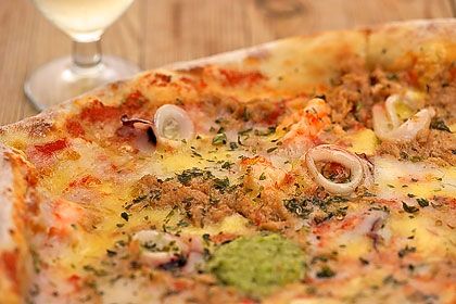 Pizza Marinera | Meeresfrüchte-Pizza