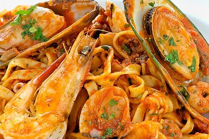 Tagliatelle Frutos del Mar | Tagliatelle mit Meeresfrüchten